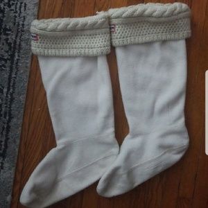 Hunter tall boot sock